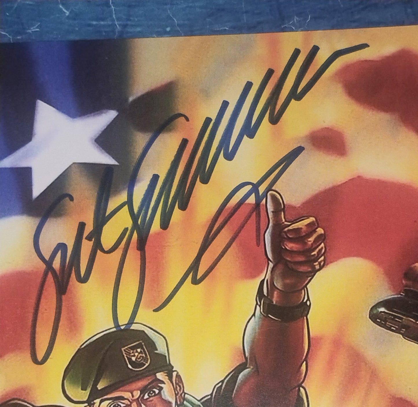 Sgt Slaughter Robert Remus Hand Signed Autograph 11x17 Photo COA GI Joe