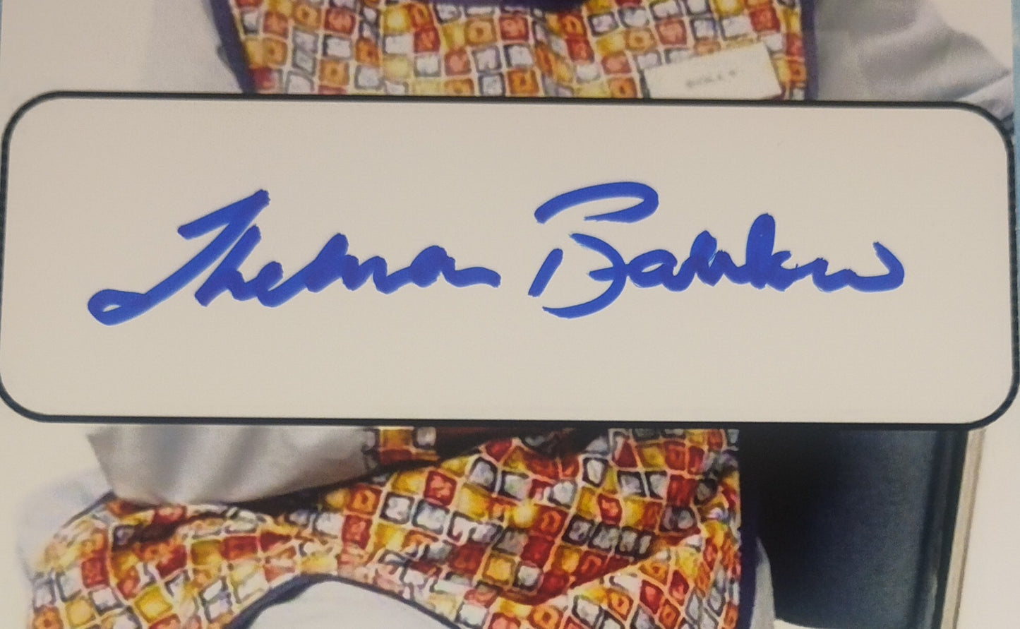 Thelma Barlow Hand Signed Autograph Photo COA Dinnerladies