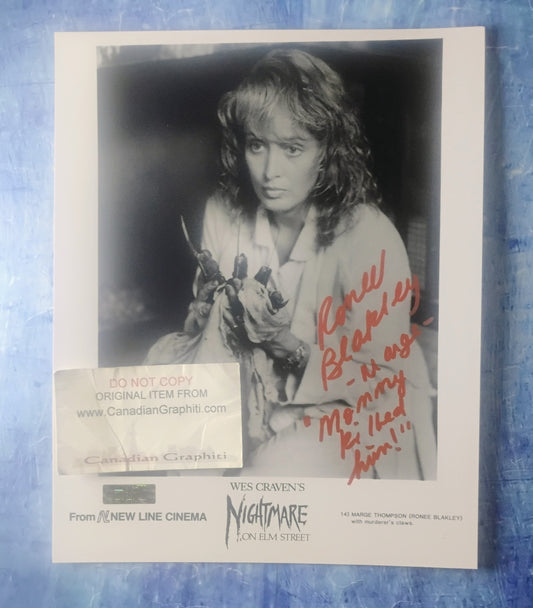 Ronee Blakley Hand Signed Autograph 8x10 Photo COA