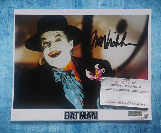 Jack Nicholson Hand Signed Autograph 8x10 Photo COA The Joker