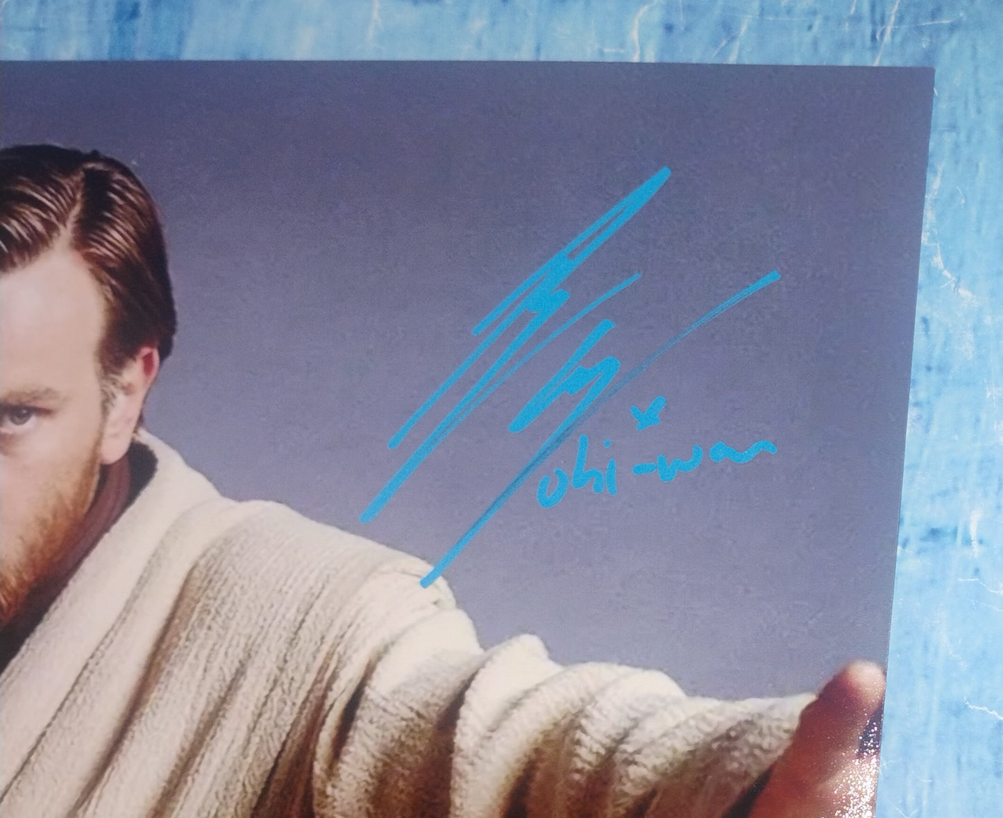 Ewan McGregor Hand Signed Autograph 8x10 Photo COA Star Wars