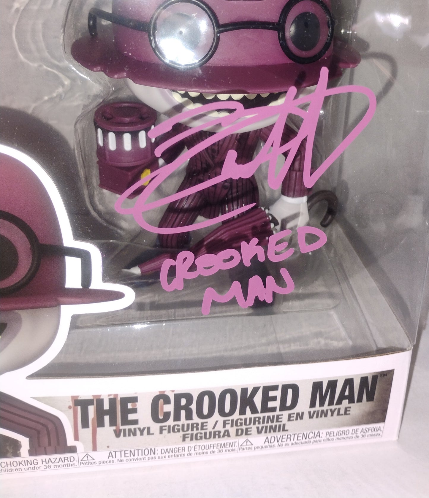 Javier Botet Hand Signed Autograph Funko Pop COA The Crooked Man The Conjuring