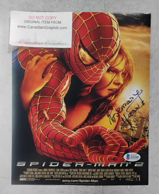 Rosemary Harris Hand Signed Autograph 8x10 Photo BAS COA Spider-man