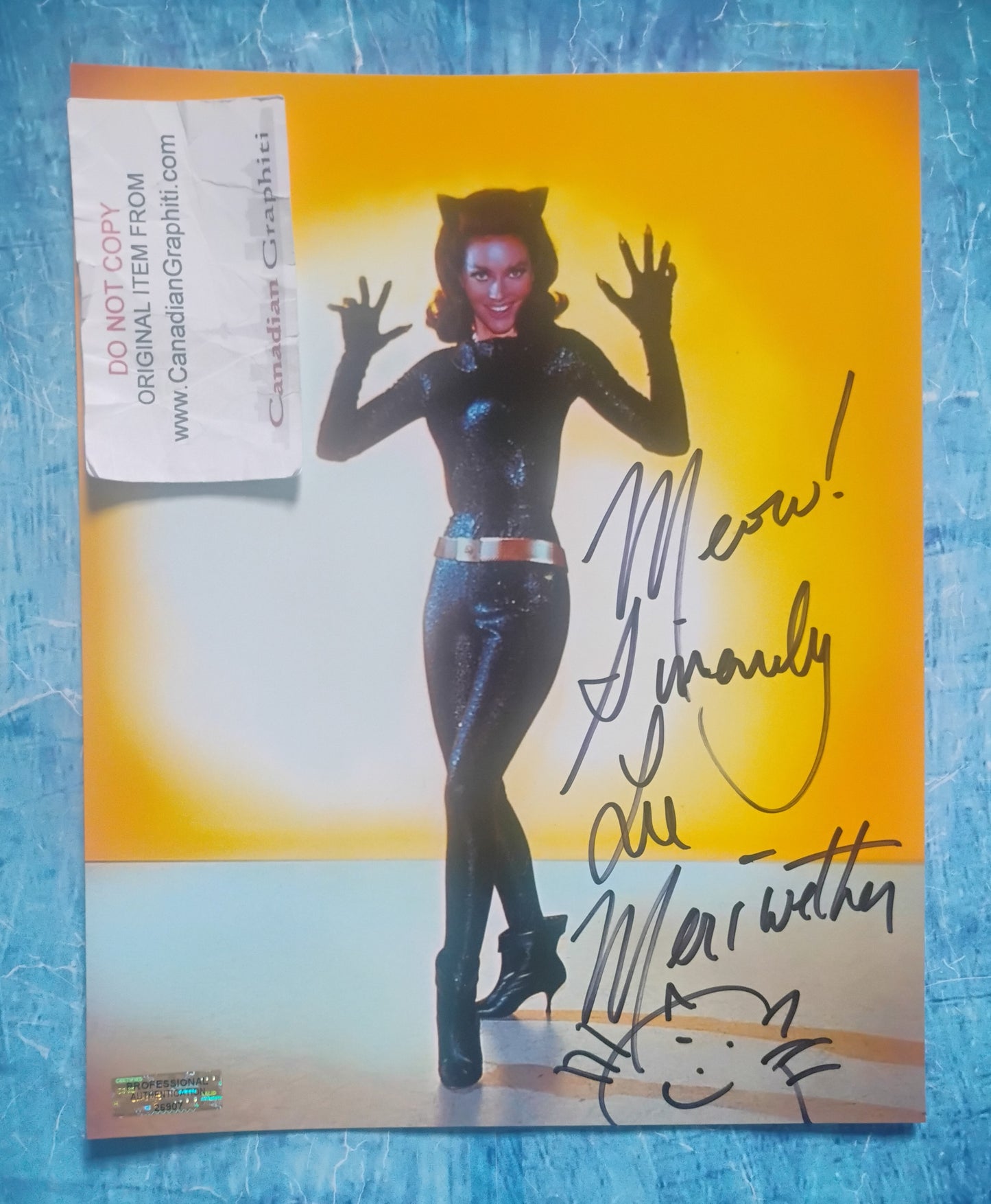 Lee Meriwether Hand Signed Autograph 8x10 Photo COA Catwoman
