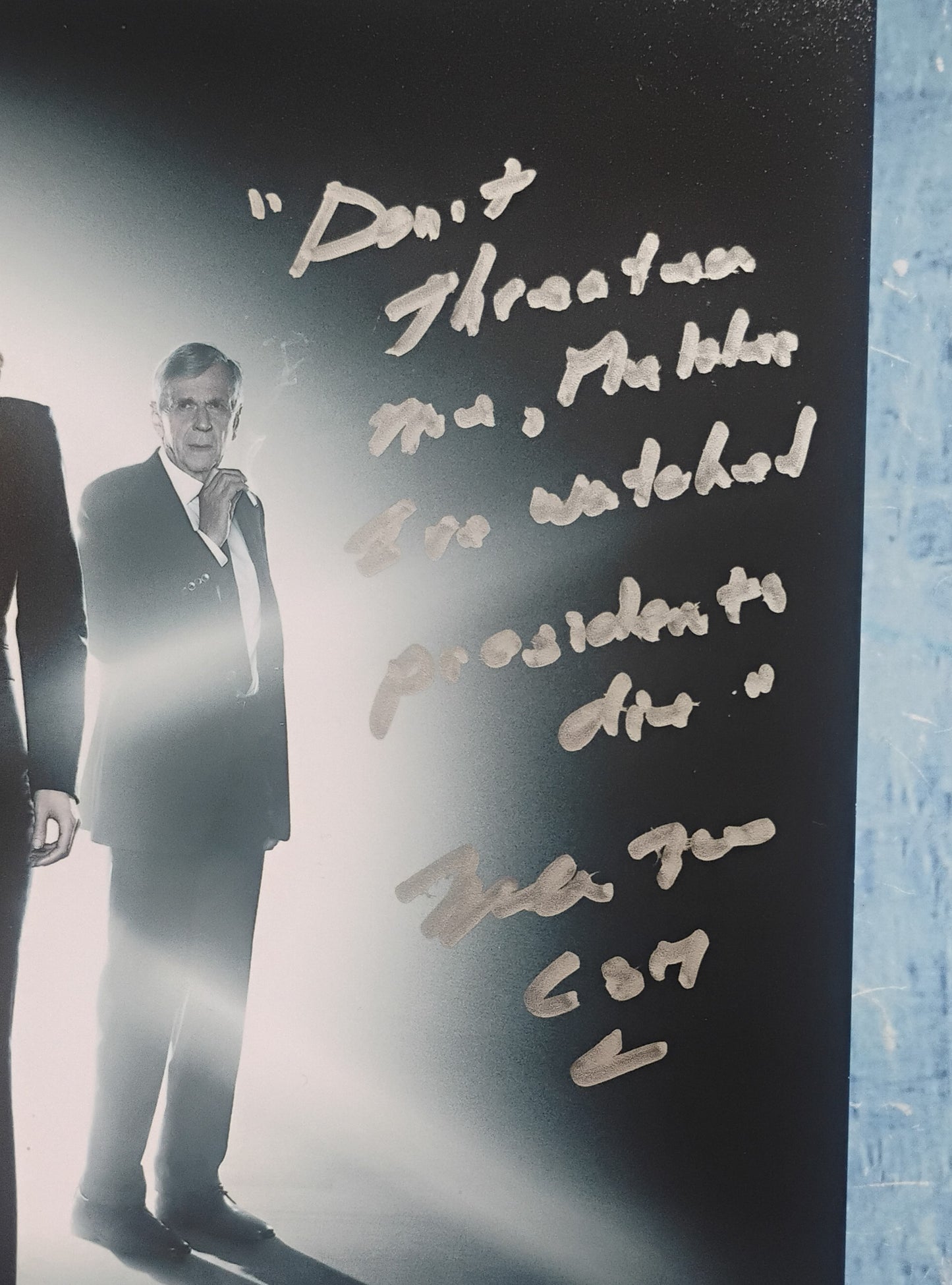 William B Davis Hand Signed Autograph 8x10 Photo OPix COA X-Files