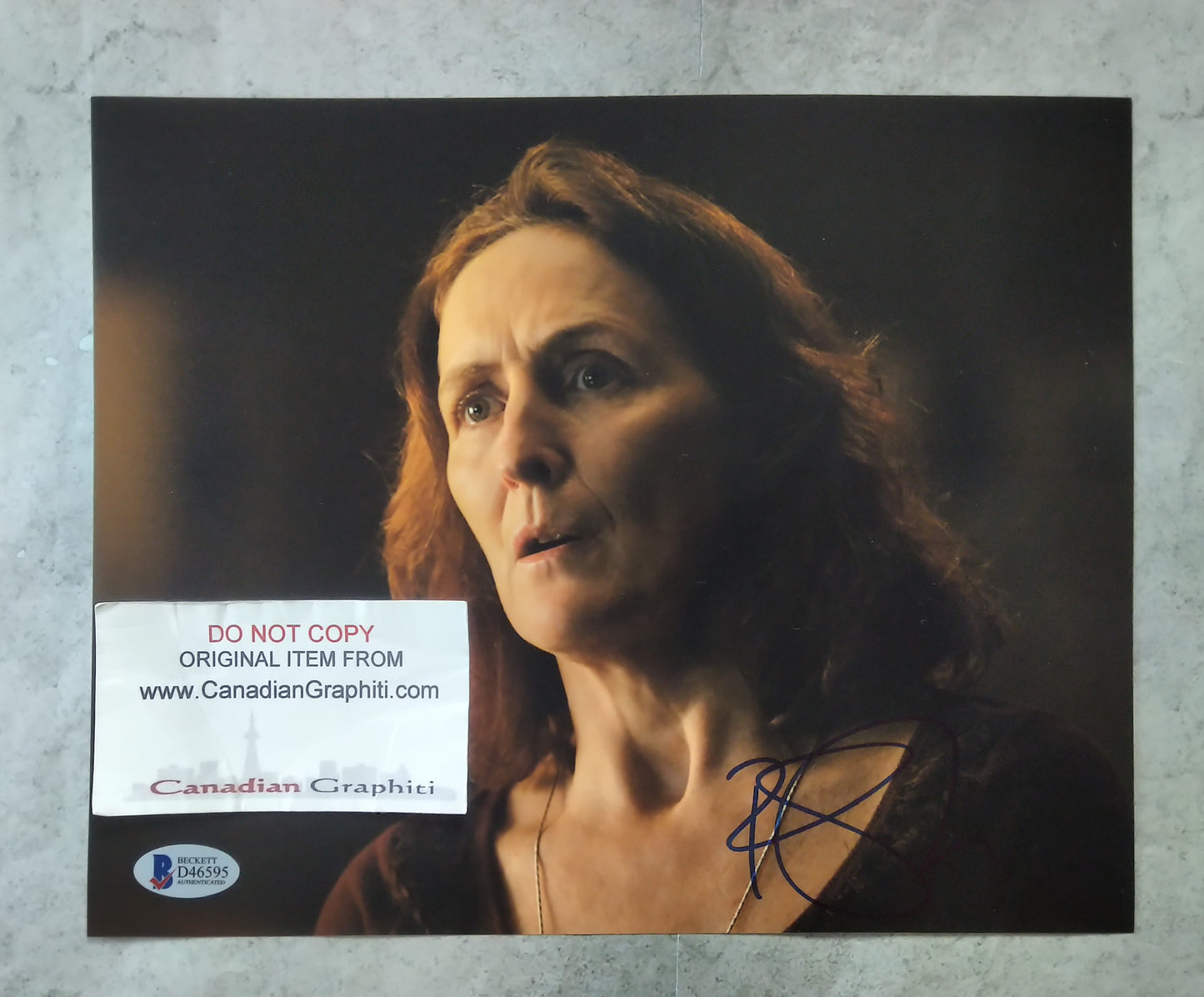 Fiona Shaw Hand Signed Autograph 8x10 Photo BAS COA