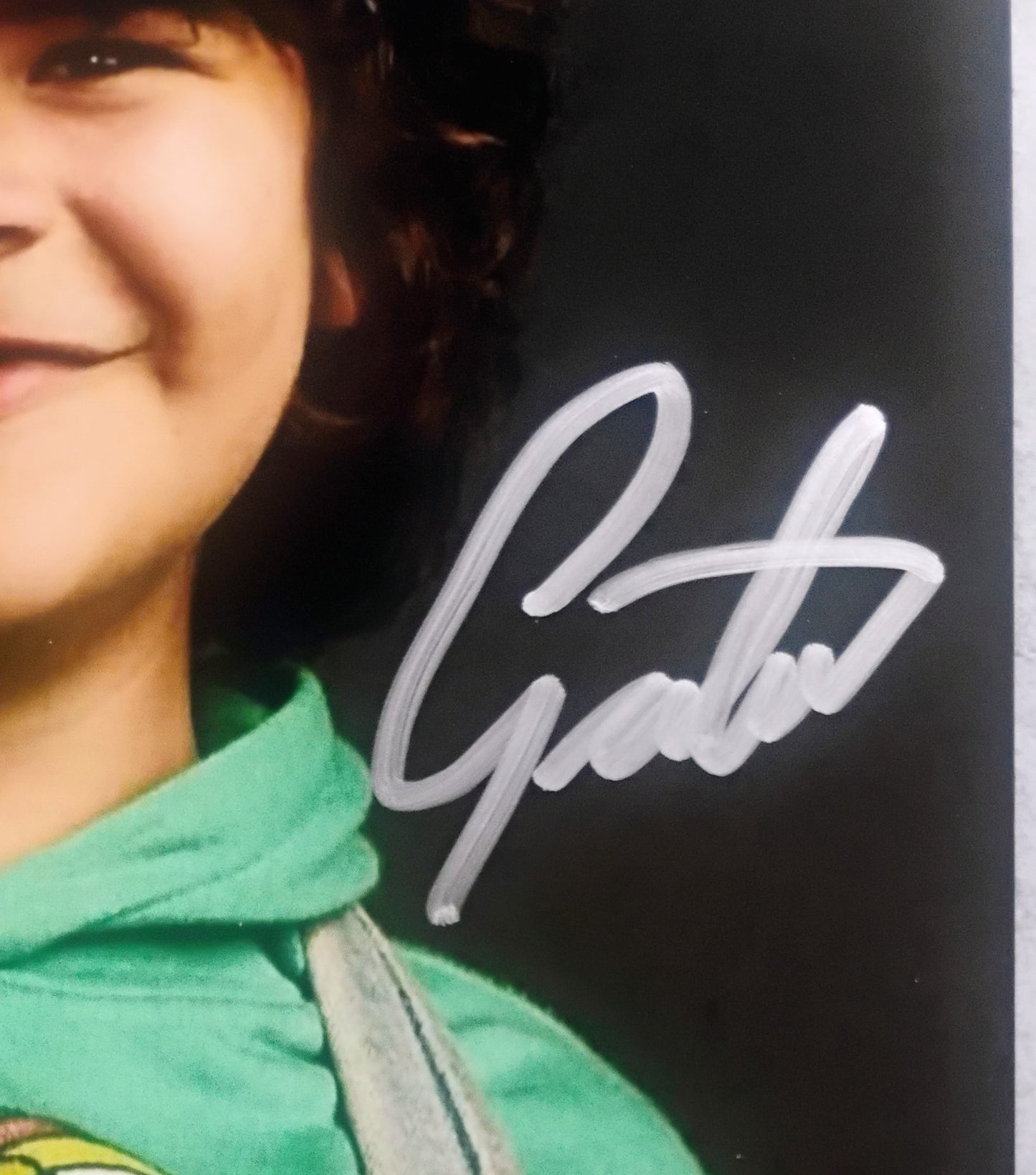 Gaten Matarazzo Hand Signed Autograph 8x10 Photo COA Stranger Things