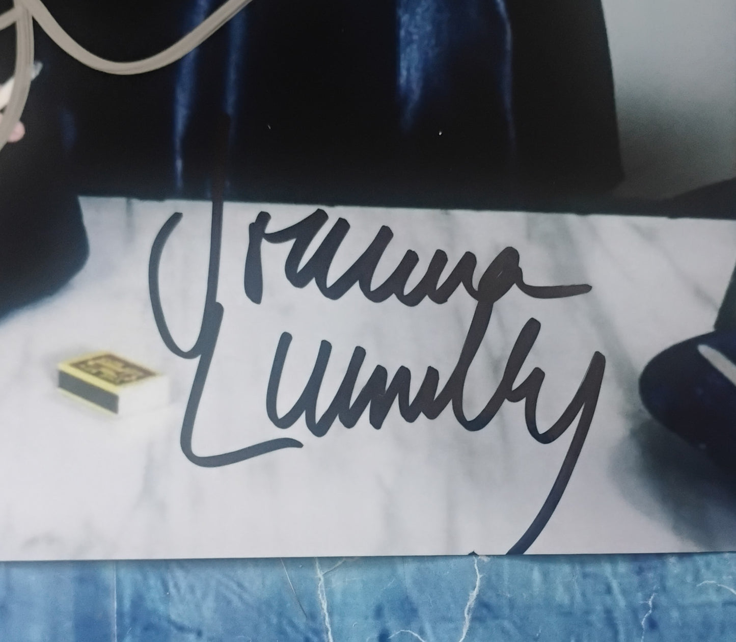 Jennifer Saunders, June Whitfield & Joanna Lumley Hand Signed Autograph 8x10 Photo COA Absolutely Fabulous