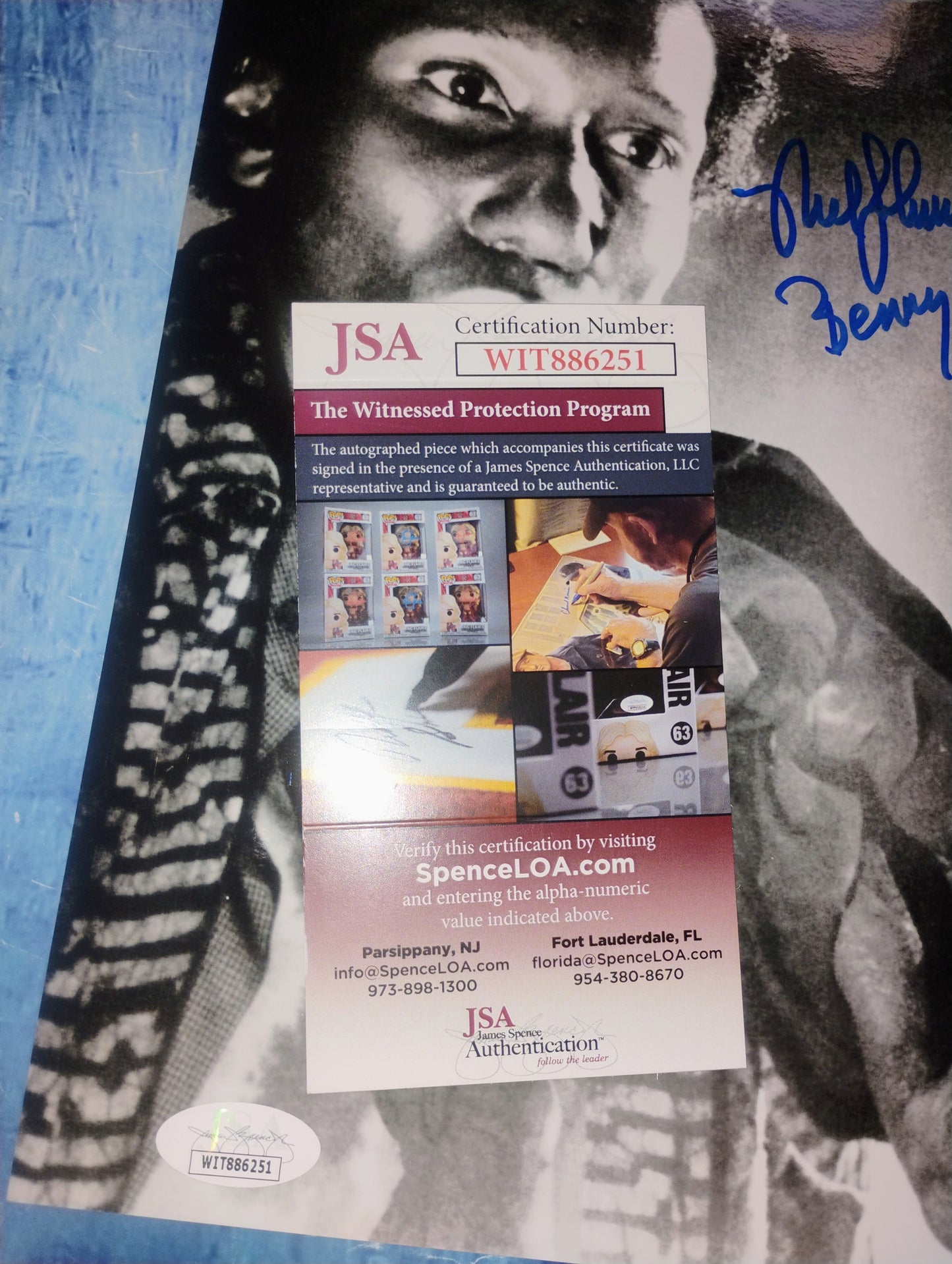 Mel Johnson Jr Hand Signed Autograph 8x10 Photo JSA COA Total Recall