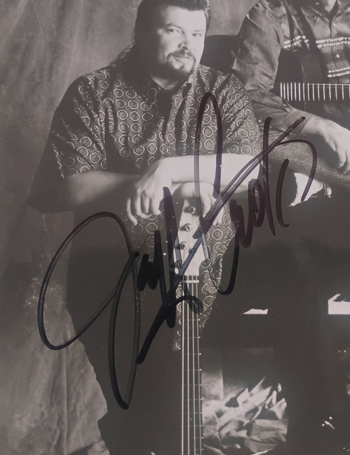 Alabama Hand Signed Autograph 8x10 Photo JSA COA Randy Owen, Mark Herndon, Teddy Gentry & Jeff Cook