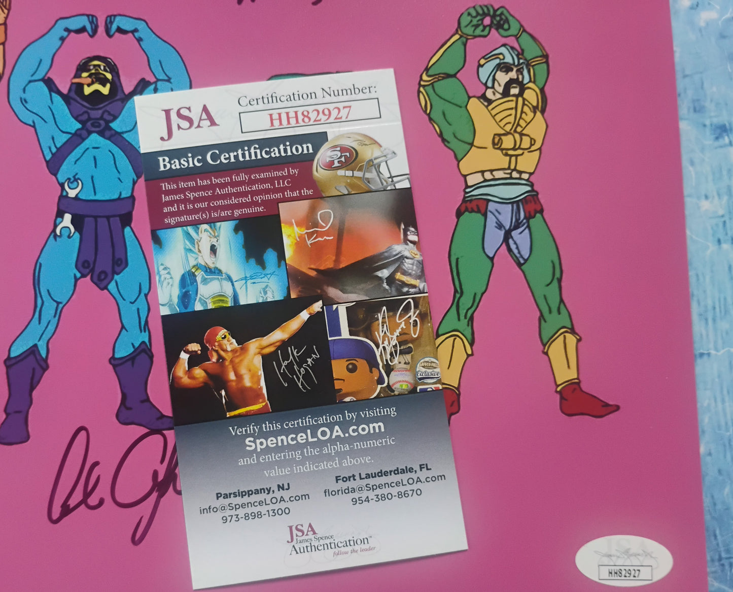 Alan Oppenheimer Hand Signed Autograph 8x10 Photo JSA COA He-man
