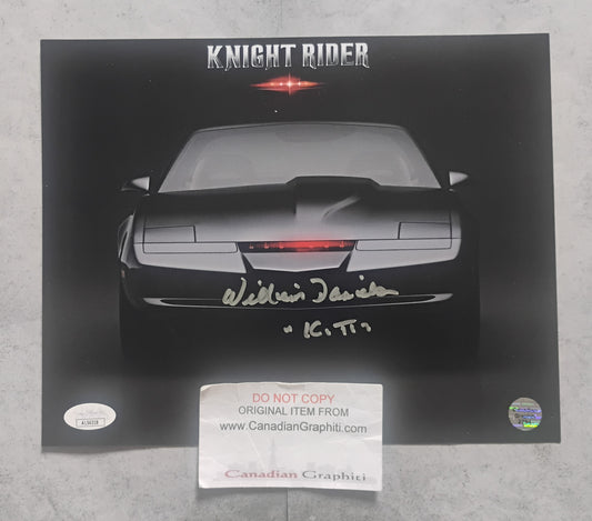 William Daniels Hand Signed Autograph 8x10 Photo JSA COA Knight Rider