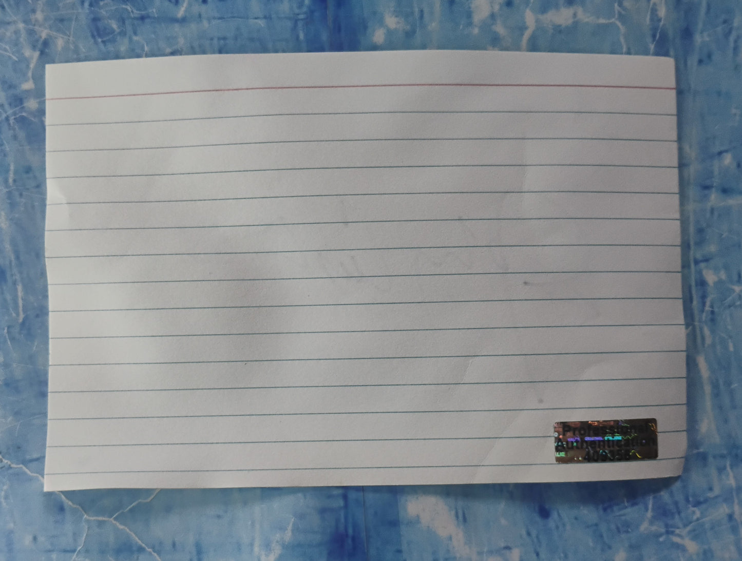 Johnny Cash Hand Signed Autograph Index Card COA