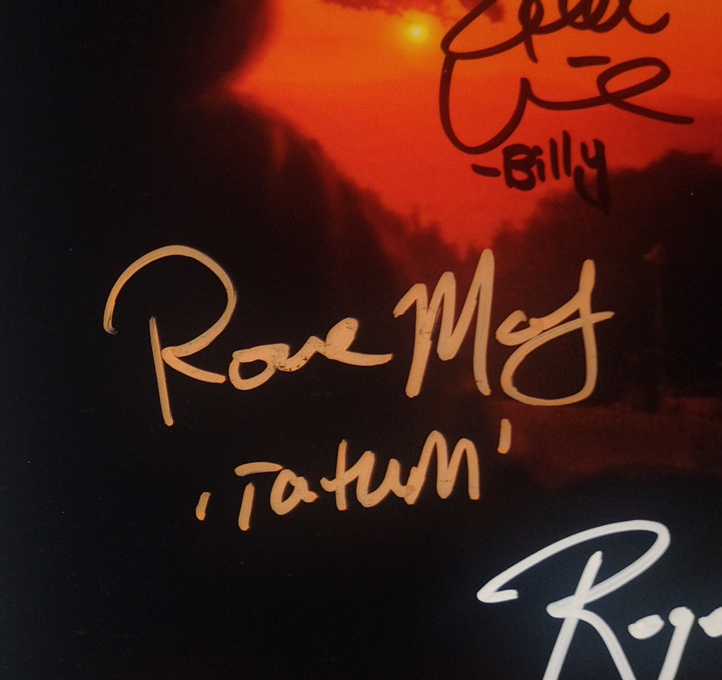 Scream Cast Hand Signed Autograph 11x14 Photo COA