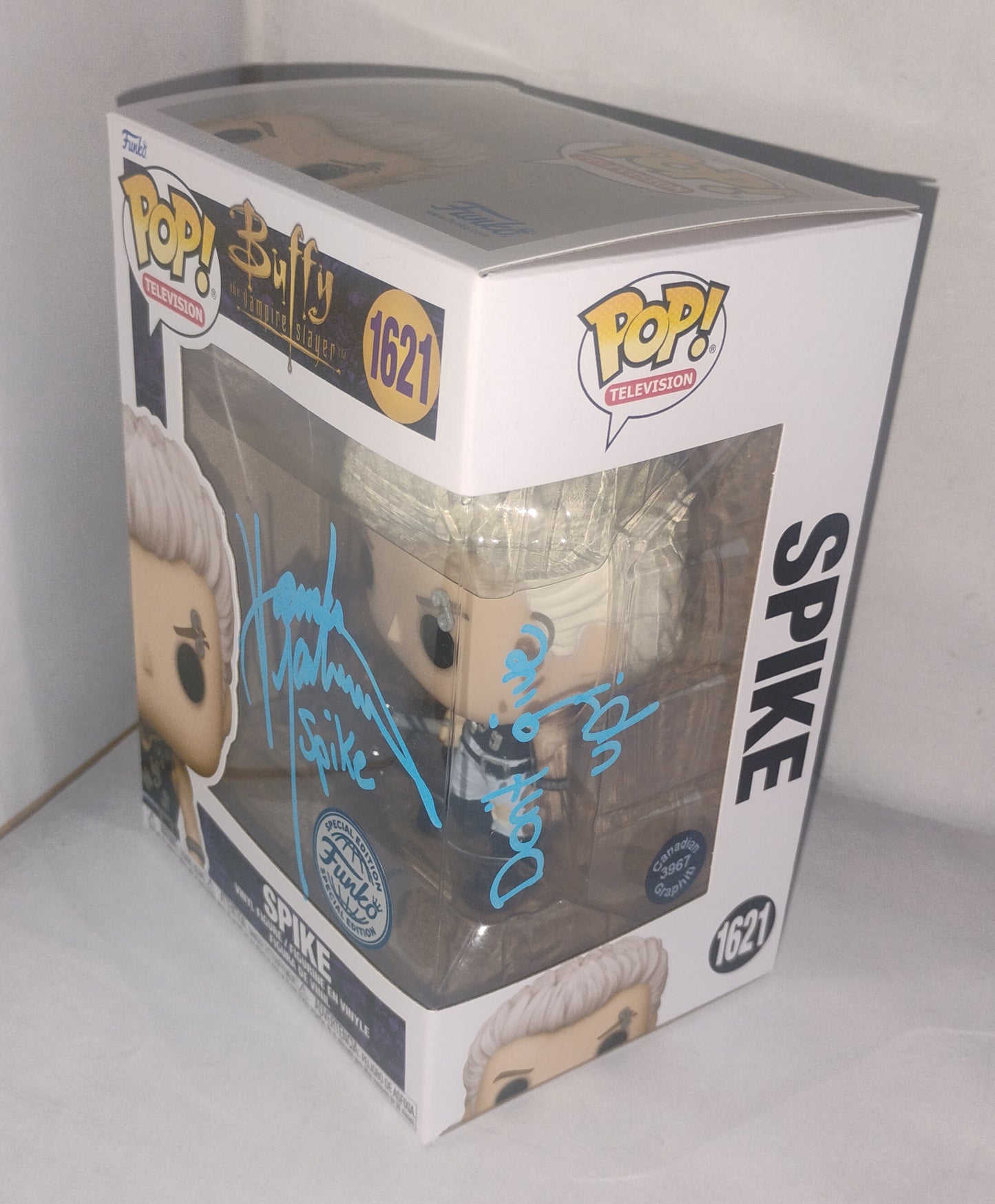 James Marsters Hand Signed Autograph Spike Funko Pop COA