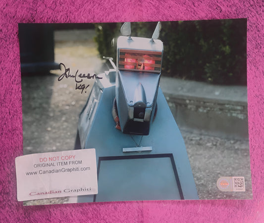 John Leeson Hand Signed Autograph 8x10 Photo SWAU COA Doctor Who