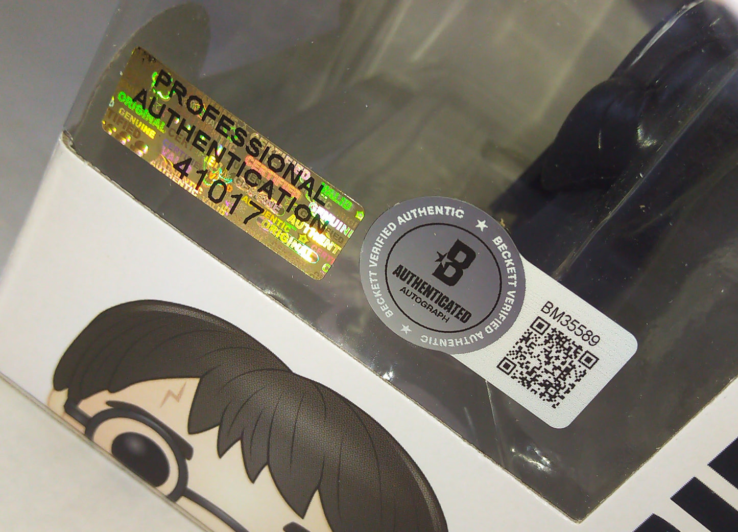 Daniel Radcliffe Hand Signed Autograph Harry Potter Funko Pop COA + BAS