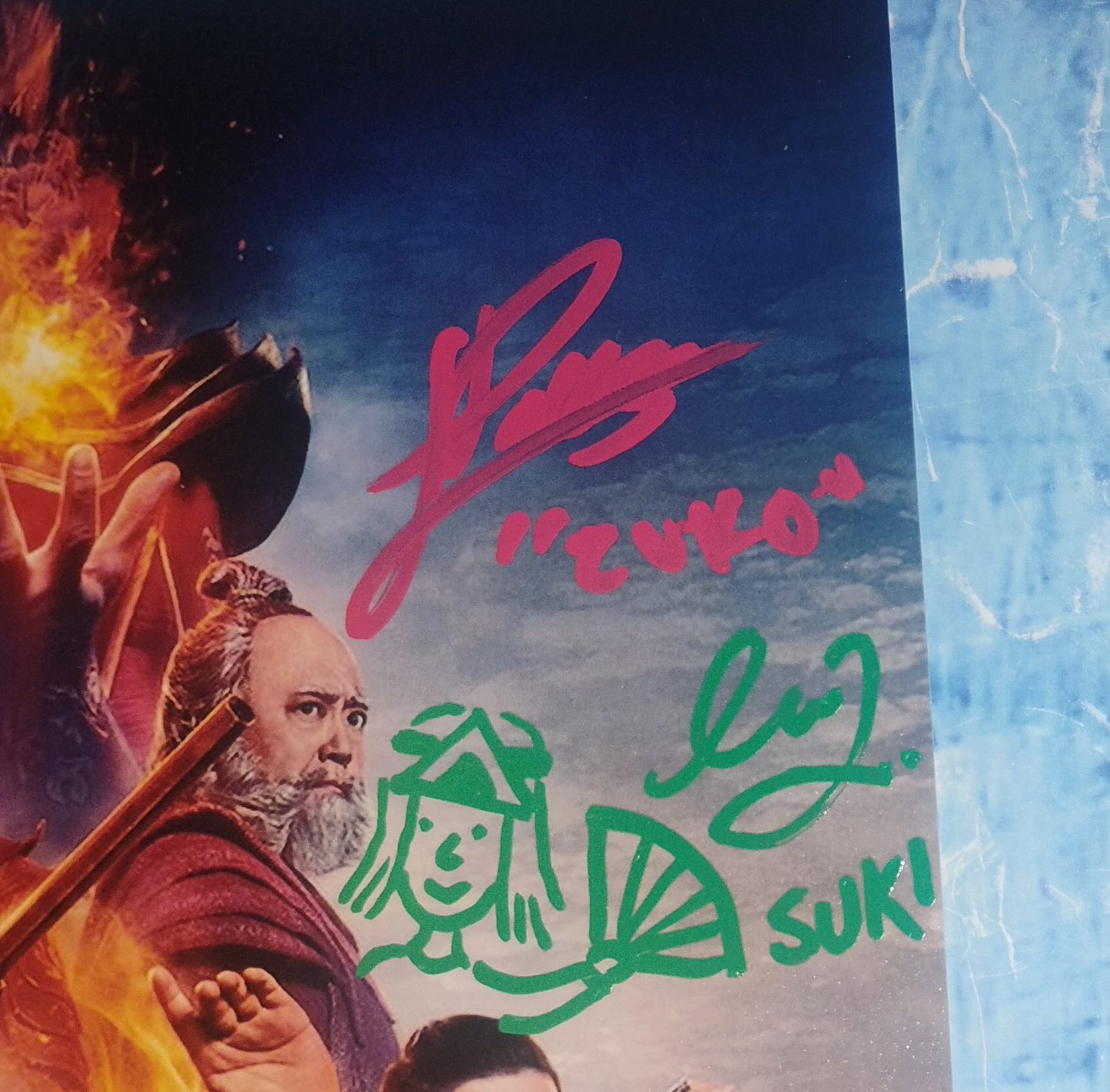Avatar The Last Airbender Cast Hand Signed Autograph 8x10 Photo JSA COA Maria Zhang, Dallas Liu, Gordon Cormier