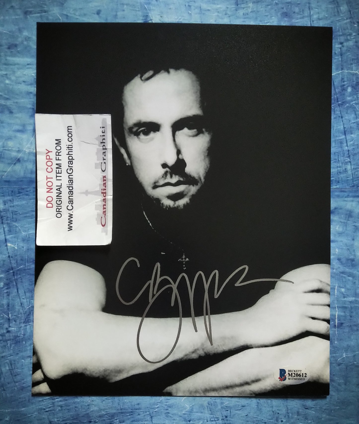 Clive Barker Hand Signed Autograph 8x10 Photo BAS COA