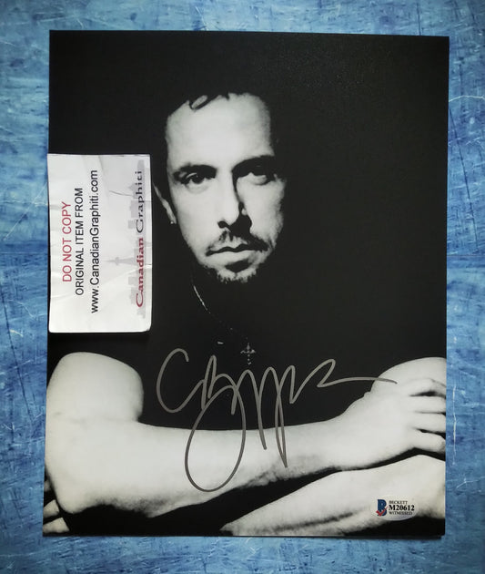 Clive Barker Hand Signed Autograph 8x10 Photo BAS COA