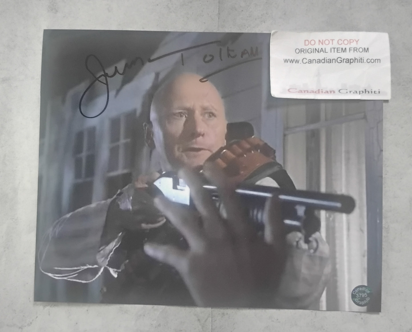 James Tolkan Hand Signed Autograph 8x10 Photo COA Back To The Future