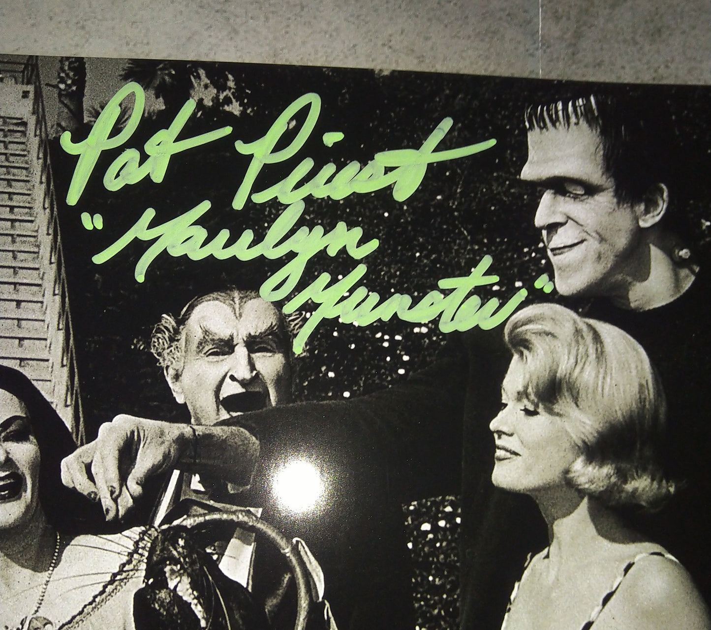 Pat Priest Hand Signed Autograph 8x10 Photo COA The Munsters