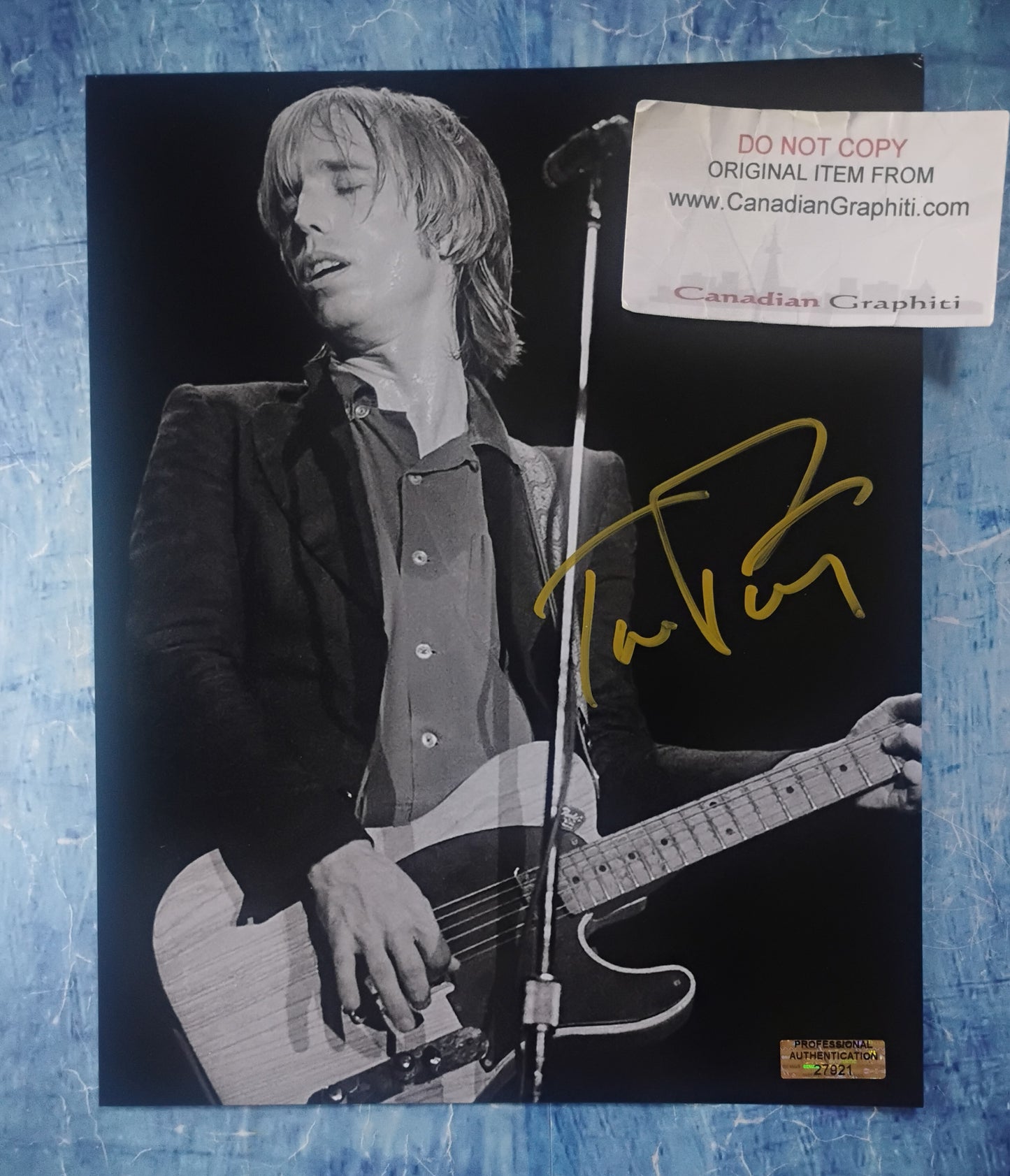 Tom Petty Hand Signed Autograph 8x10 Photo COA