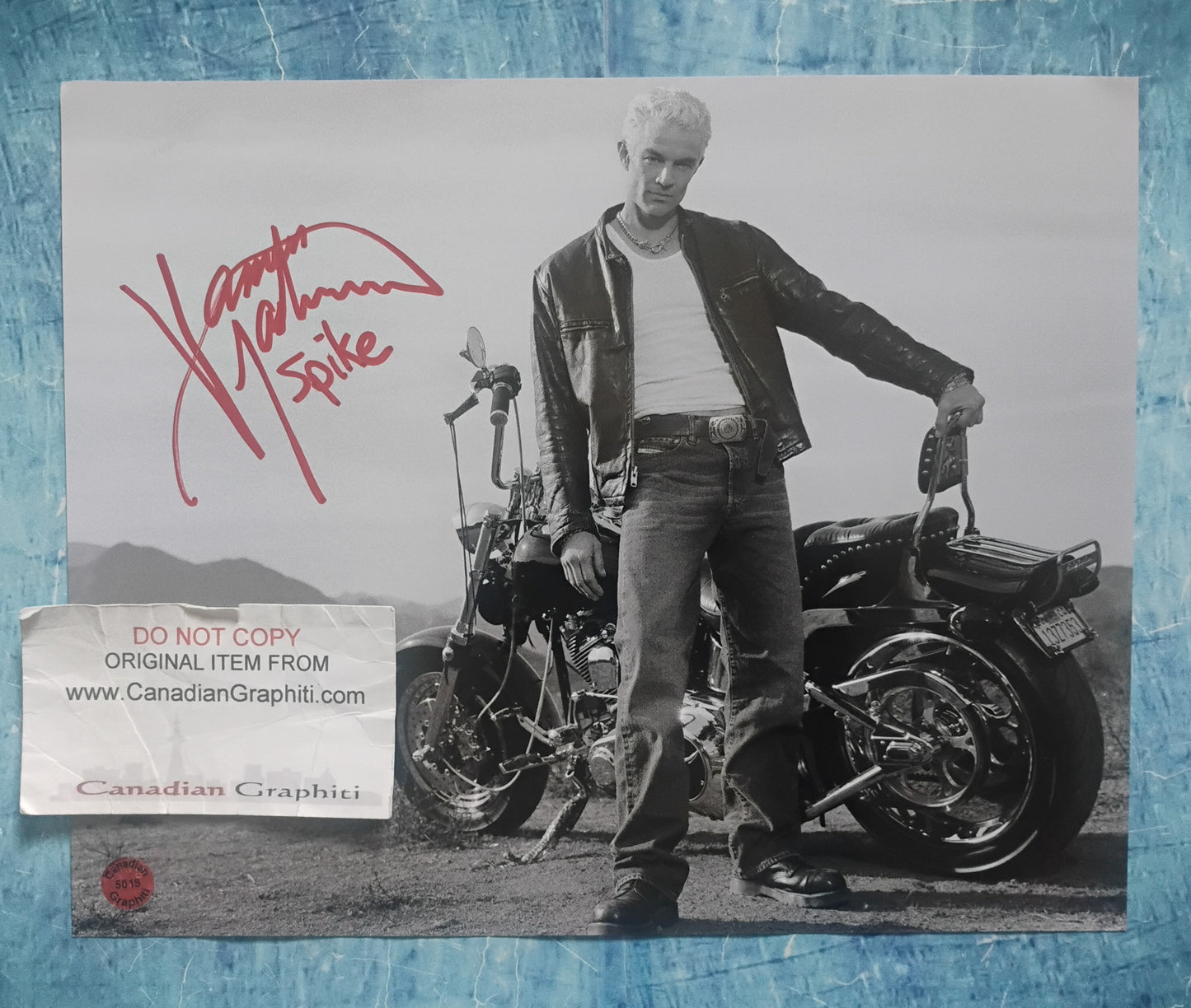 James Marsters Hand Signed Autograph 8x10 Photo COA Spike