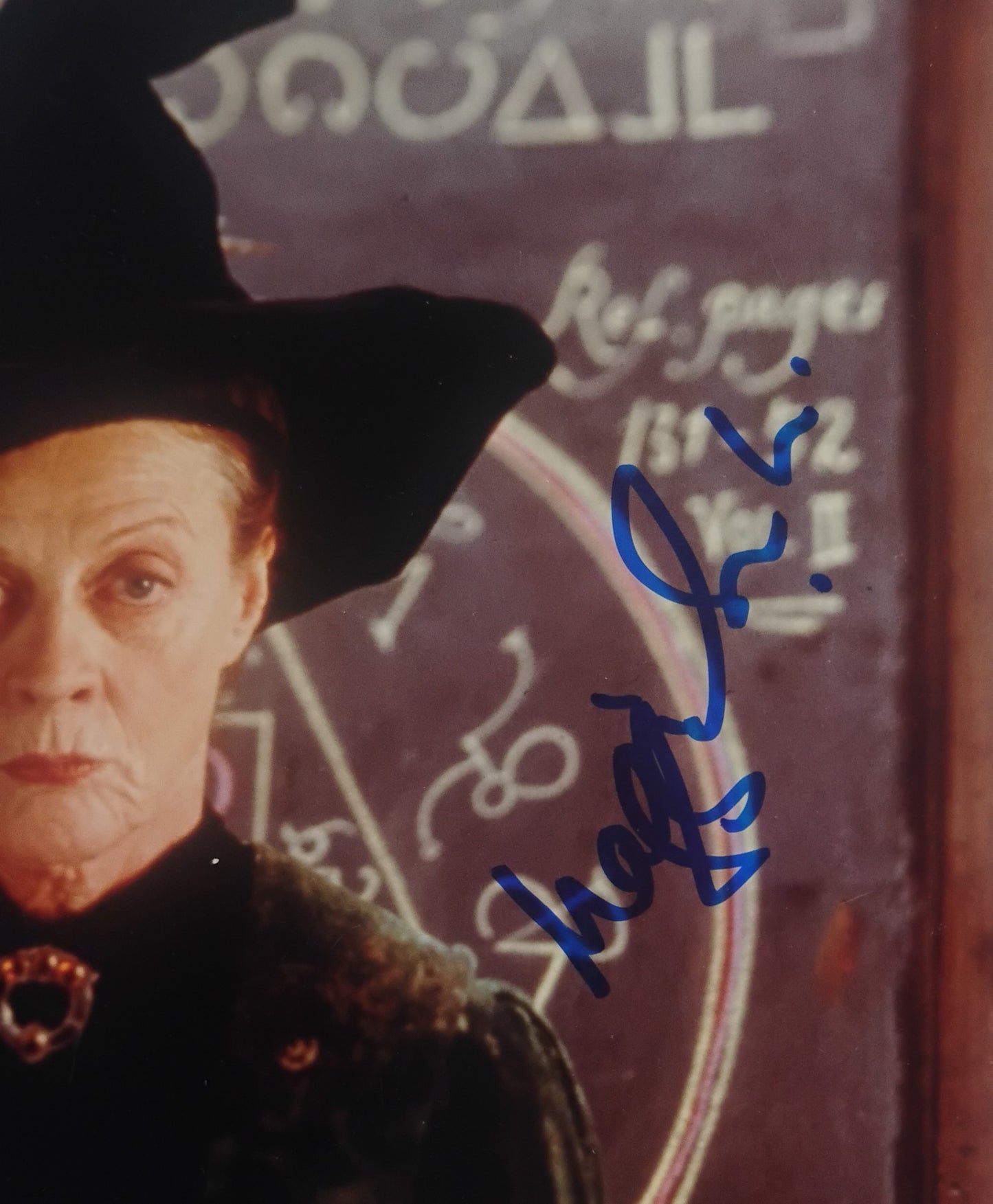 Maggie Smith Hand Signed Autograph 8x10 Photo BAS COA Harry Potter