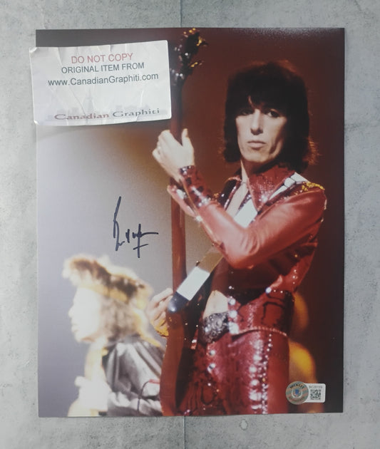 Bill Wyman Hand Signed Autograph 8x10 Photo BAS COA Rolling Stones