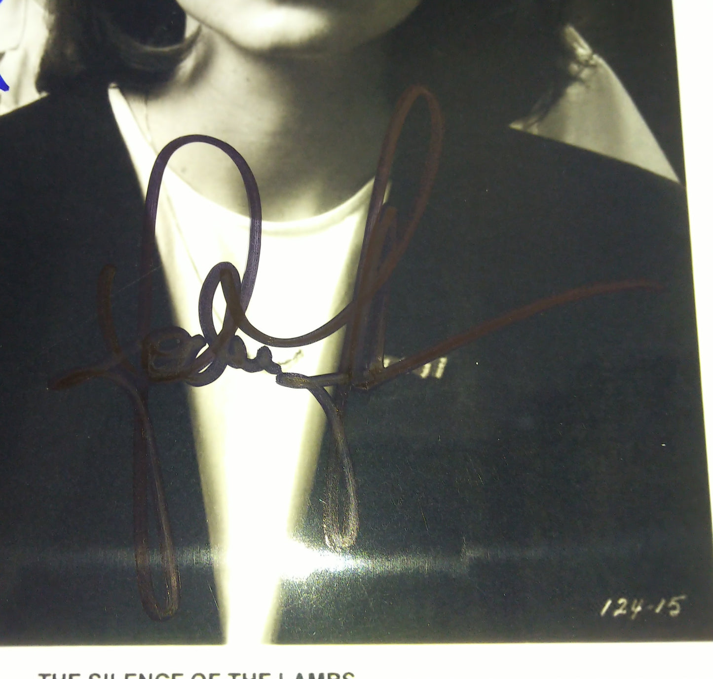 Jodie Foster & Anthony Hopkins Hand Signed Autograph 8x10 Photo COA Silence Of The Lambs