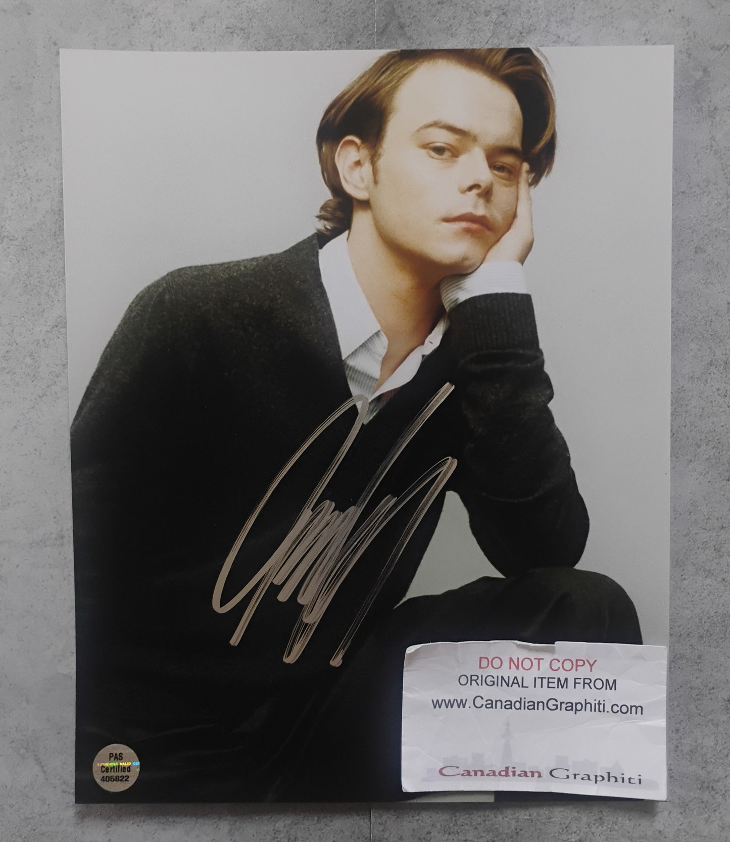 Charlie Heaton Hand Signed Autograph 8x10 Photo COA