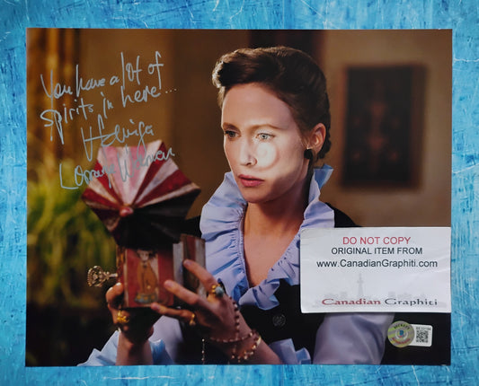 Vera Farmiga Hand Signed Autograph + Quote 8x10 Photo BAS COA The Conjuring