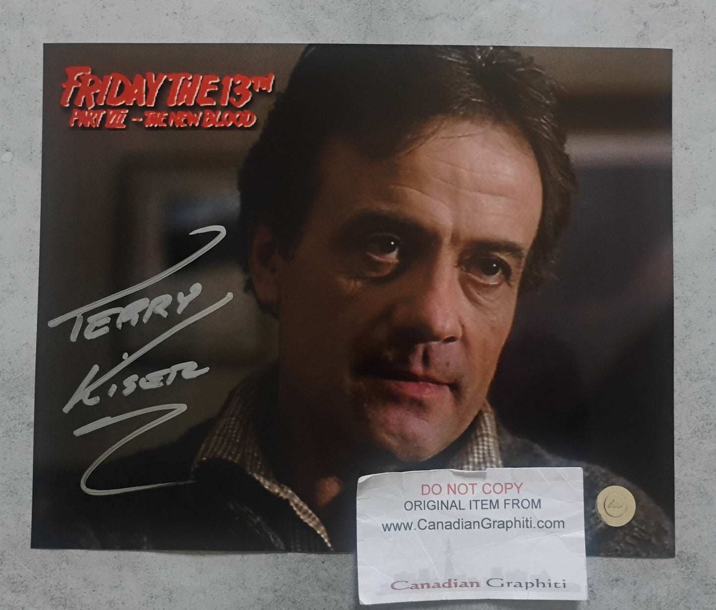 Terry Kiser Hand Signed Autograph 8x10 Photo COA Friday The 13th