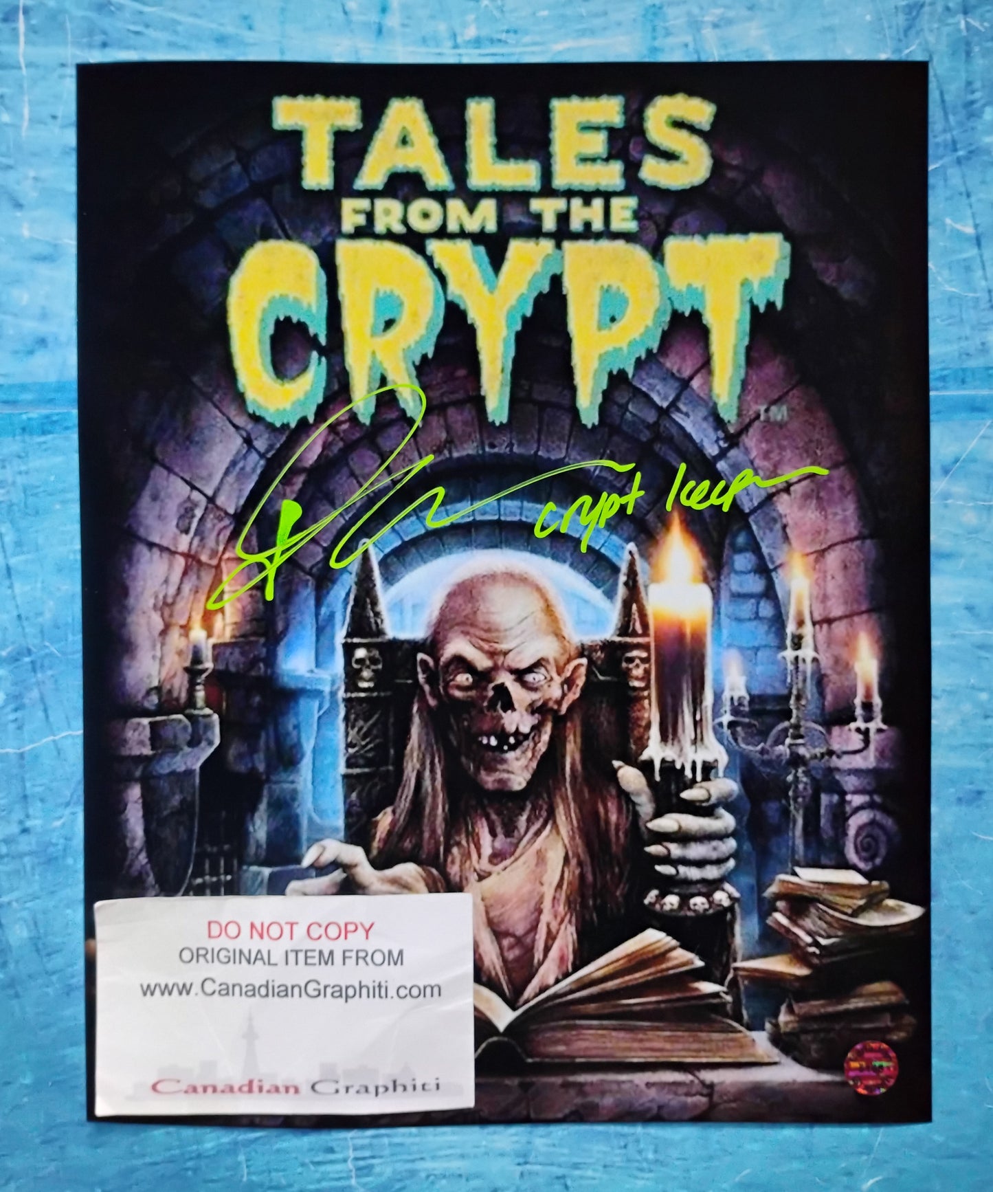 John Kassir Hand Signed Autograph 8x10 Photo COA Tales From The Crypt