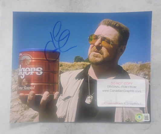 John Goodman Hand Signed Autograph 8x10 Photo BAS COA The Big Lebowski