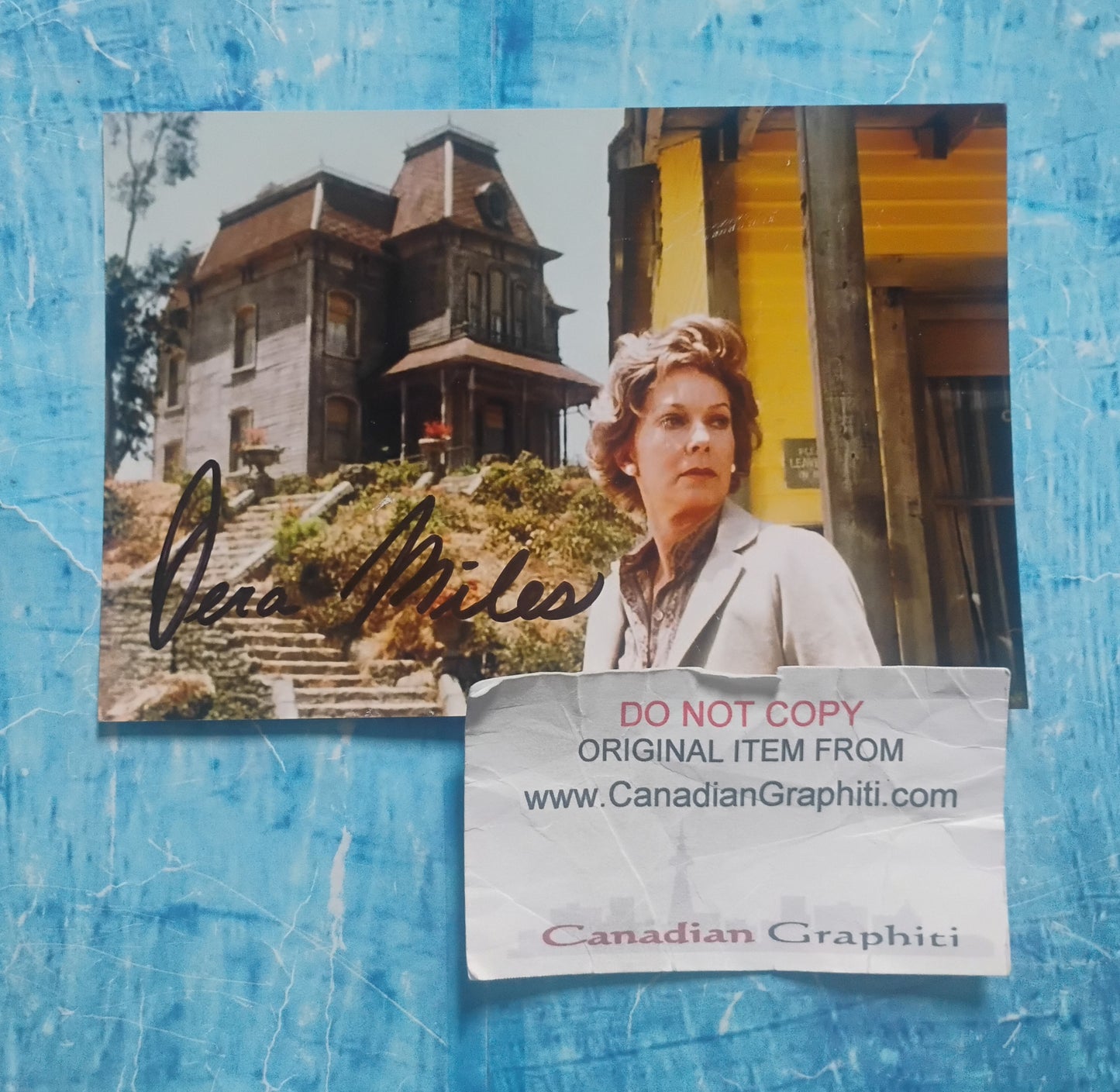 Vera Miles Hand Signed Autograph Photo COA Psycho