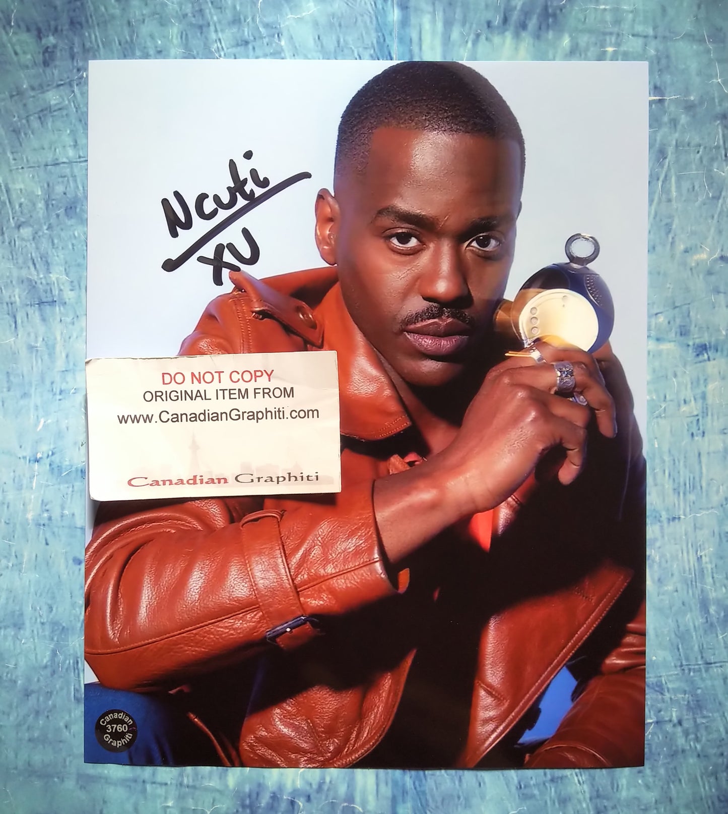 Ncuti Gatwa Hand Signed Autograph 8x10 Photo COA Doctor Who