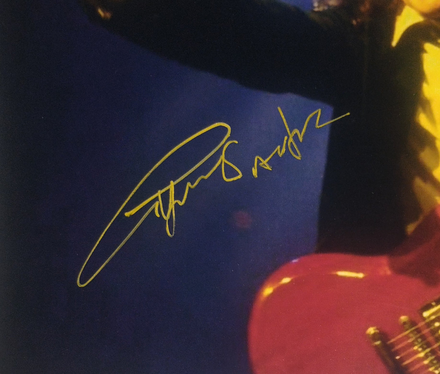 Angus Young AC/DC Hand Signed Autograph 8x10 Photo COA