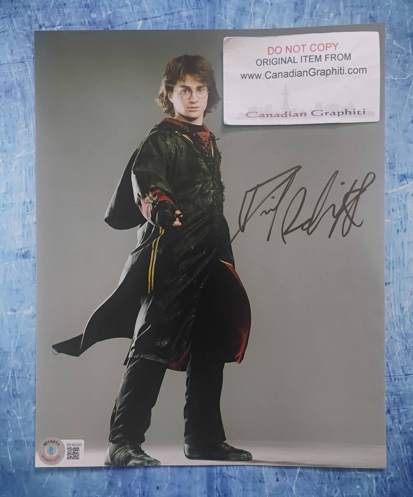 Daniel Radcliffe Hand Signed Autograph 8x10 Photo BAS COA Harry Potter