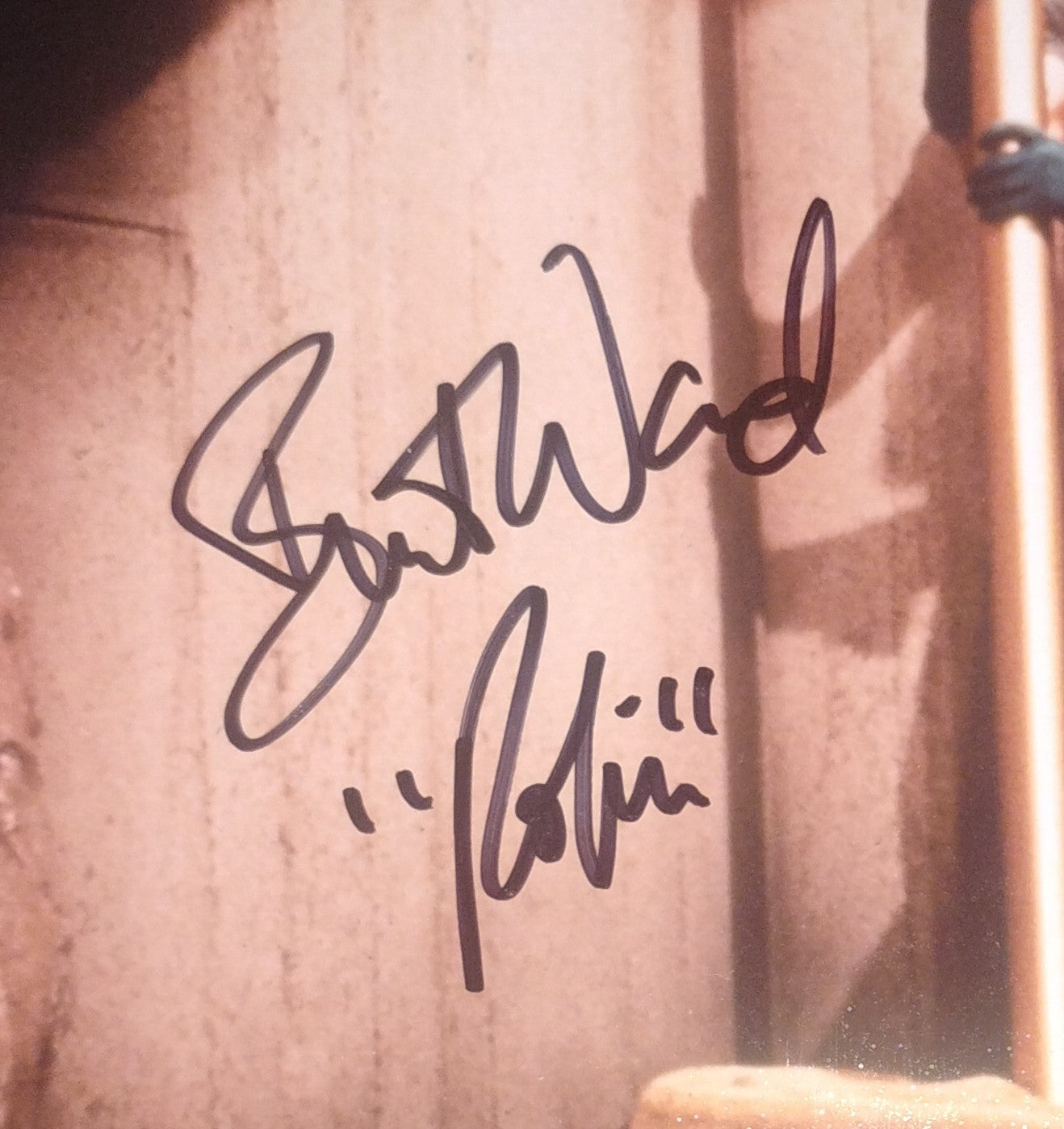 Adam West & Burt Ward Hand Signed Autograph Photo COA Batman