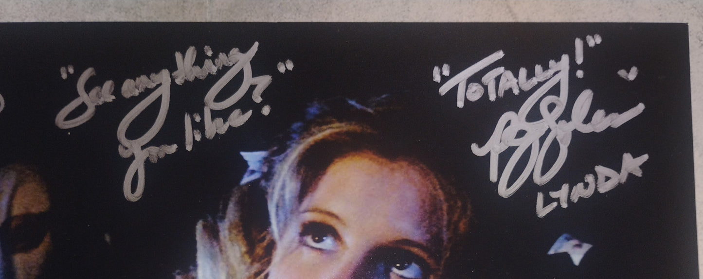 Nick Castle & PJ Soles Hand Signed Autograph 11x14 Photo BAS COA Halloween