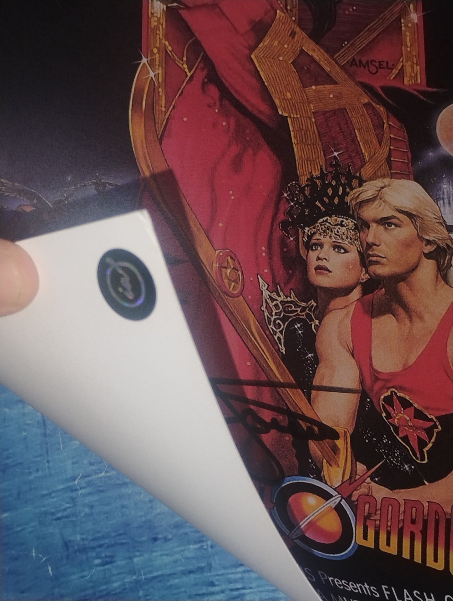 Sam Jones Hand Signed Autograph 11x17 Photo COA Flash Gordon