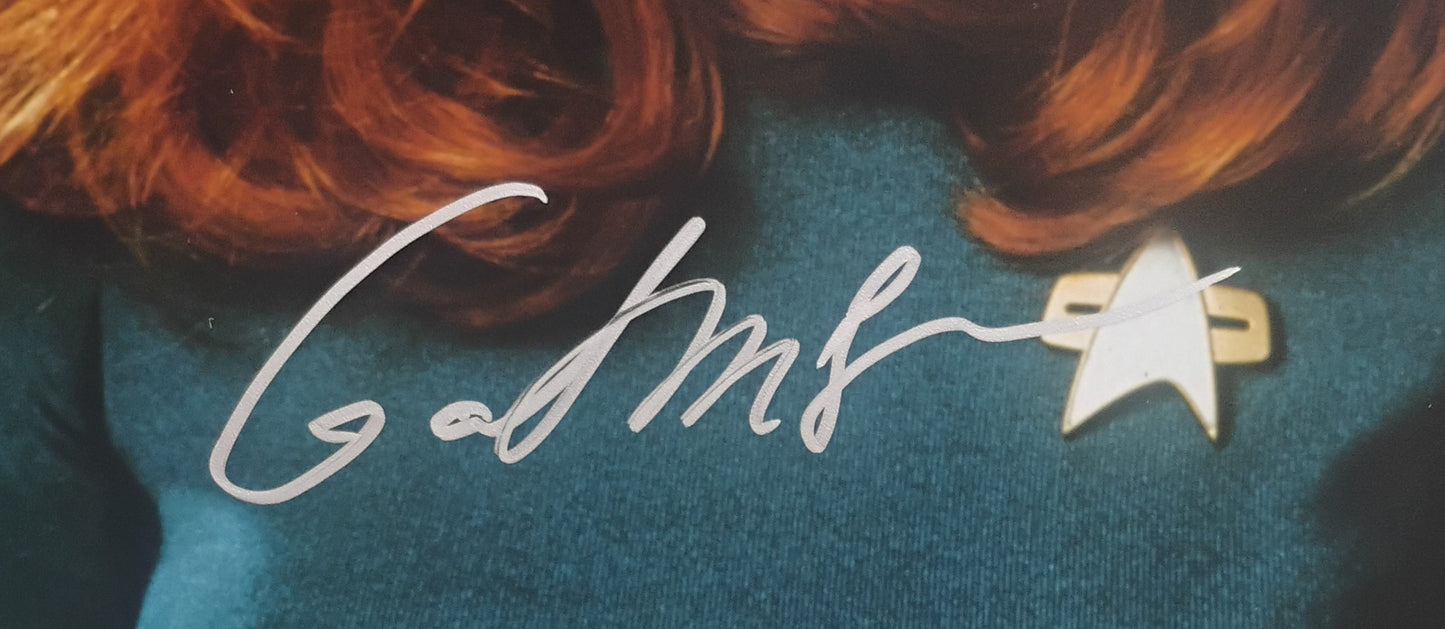 Gates McFadden Hand Signed Autograph 8x10 Photo BAS COA Star Trek