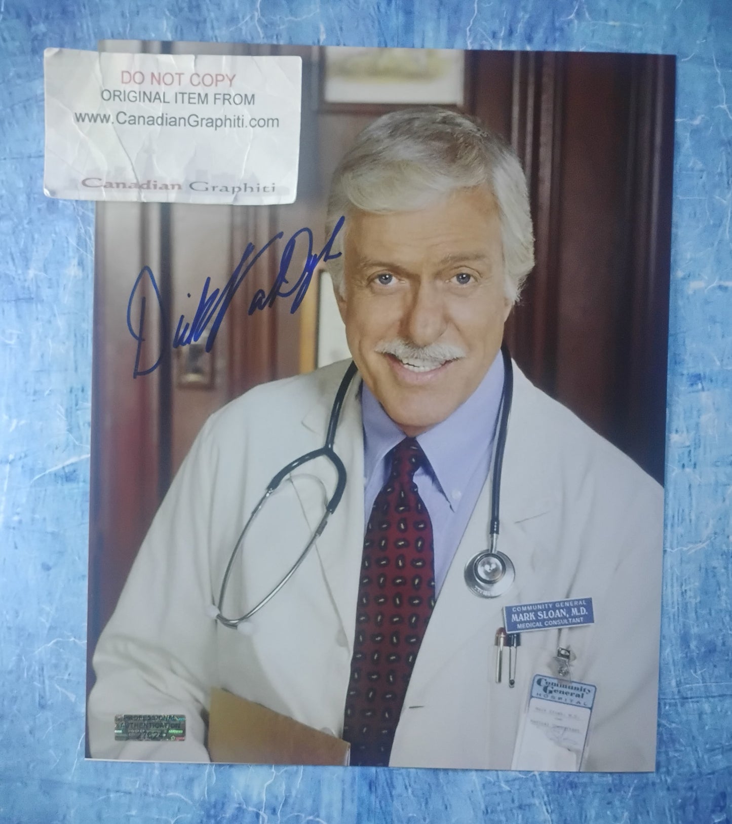 Dick Van Dyke Hand Signed Autograph 8x10 Photo COA Diagnosis Murder