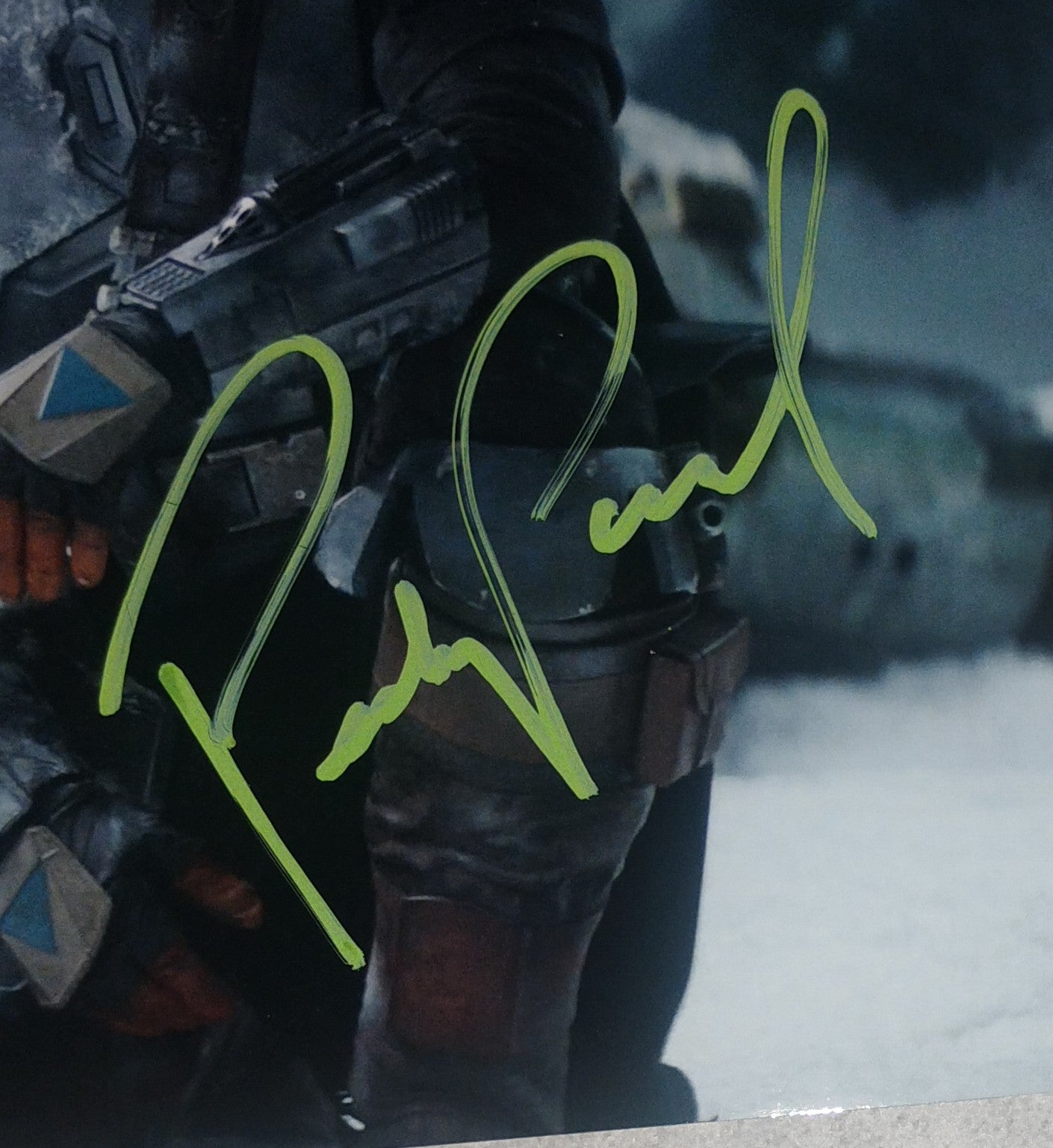 Pedro Pascal Hand Signed Autograph 8x10 Photo COA The Mandalorian