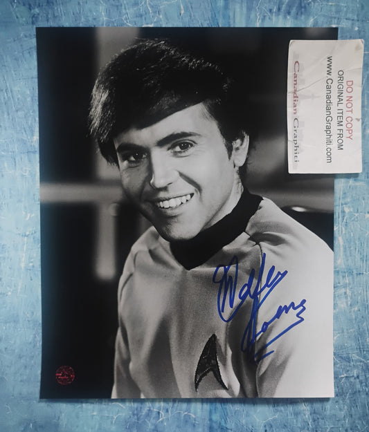 Walter Koenig Hand Signed Autograph 8x10 Photo COA Star Trek