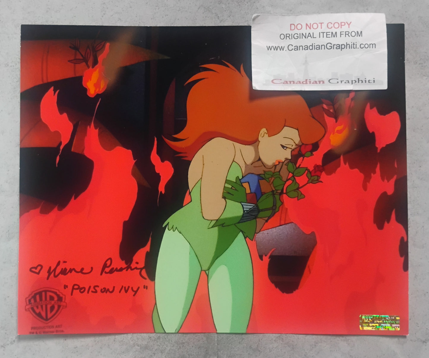 Diane Pershing Hand Signed Autograph 8x10 Photo COA Poison Ivy