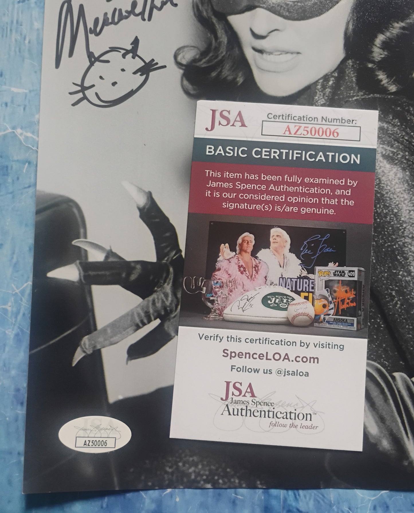 Lee Meriwether Hand Signed Autograph 8x10 Photo JSA COA Catwoman