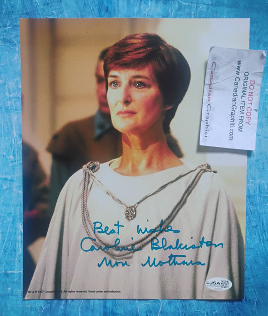 Caroline Blakiston Hand Signed Autograph 8x10 Photo JSA COA Star Wars